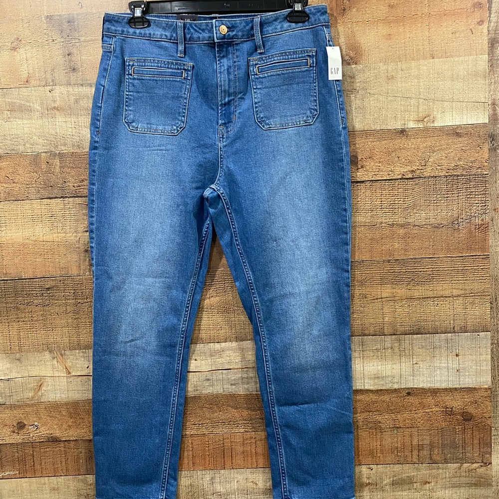 GAP Blue High Rise Jeans Classic Style